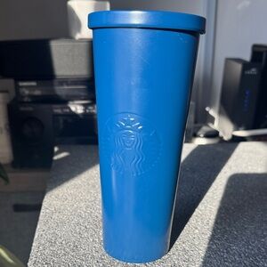 Starbucks Limited Edition Matte Navy Blue Tumbler